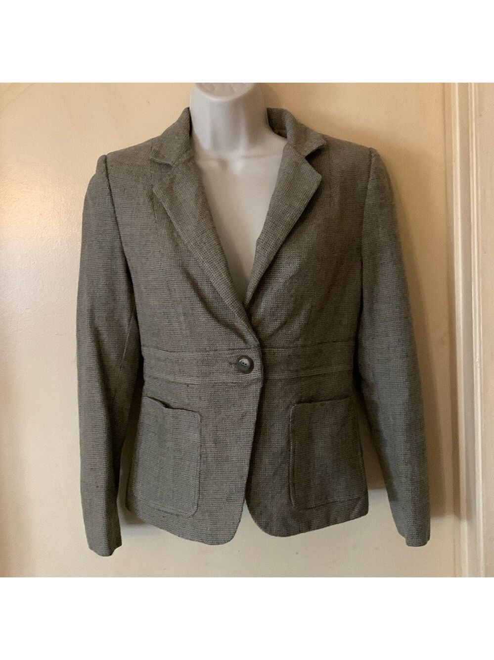 Lilian d’ Blanc tweed hunt jacket size S